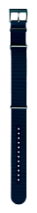 Ремешок Bonetto Cinturini НАТО каучуковый синий 20 мм 328320 Ремешки и браслеты для часов