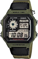 Casio Digital AE-1200WHB-3B Наручные часы