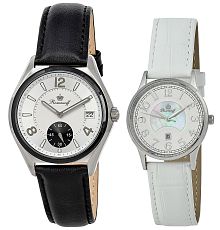 Romanoff Пара модели 10078G1BL-10082G1W  Наручные часы