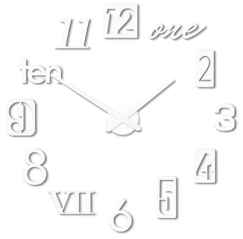 Фото часов Настенные часы 3D Decor Number Premium W 014027w-150