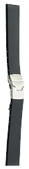 Ремешок Bonetto Cinturini каучуковый гладкий 22 мм 300L022 Ремешки и браслеты для часов