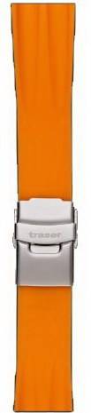 Traser №39 Силиконовый оранжевый ремешок Sport 101316 Ремешки и браслеты для часов