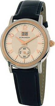 Фото часов Мужские часы Romanson Leather TL3587SMJ(WH)