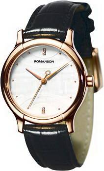Фото часов Мужские часы Romanson Leather TL1213SMR(WH)