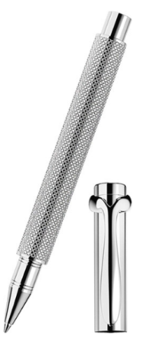 Ручка роллер серебряная KIT Accessories R004100 Ручки и карандаши
