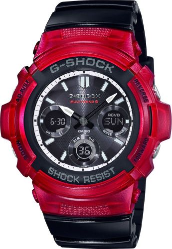 Фото часов Casio G-Shock AWG-M100SRB-4A