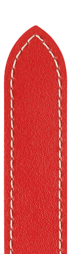 Ремешок Hirsch Navigator красный 18 мм L 07002420-2-18 Ремешки и браслеты для часов