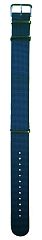 Ремешок текстиль НАТО Traser №92 синий M 108231 Ремешки и браслеты для часов