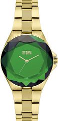 Женские часы Storm Crystana Gold Green 47254 Наручные часы
