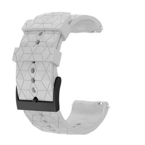 Ремешок для часов Suunto силиконовый SS050158000-noname-white (неоригинальный) Ремешки и браслеты для часов