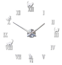 Настенные часы 3D Decor Charm Cat Premium S 014020s-150 Настенные часы