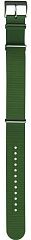 Каучуковый ремешок НАТО Bonetto Cinturini зеленый 22 мм - 328222 Ремешки и браслеты для часов