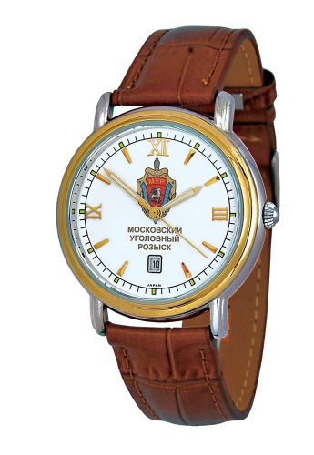 Фото часов Мужские часы Полет-Стиль с логотипом МОСКОВСКИЙ УГОЛОВНЫЙ РОЗЫСК