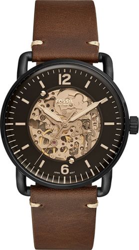 Фото часов Fossil Commuter Automatic Brown Leather Watch ME3158