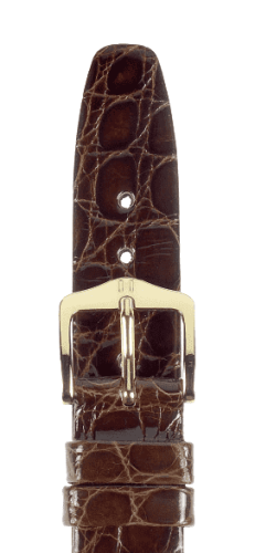 Ремешок Hirsch Prestige коричневый 20 мм L 02208110-1-20 Ремешки и браслеты для часов