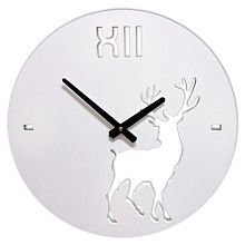 Настенные часы Castita CL-40-1,3-White-Deer (Белый олень)
            (Код: CL-40-1,3) Настенные часы