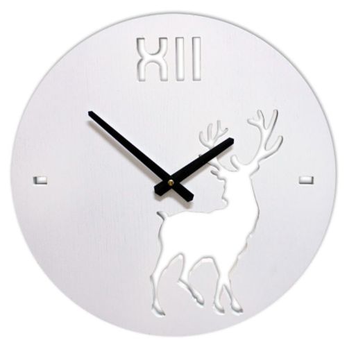 Фото часов Настенные часы Castita CL-40-1,3-White-Deer (Белый олень)
            (Код: CL-40-1,3)