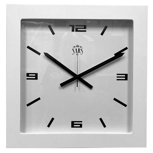 Фото часов Большие настенные часы SARS 0195 White