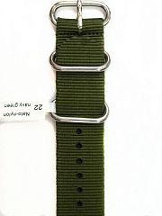 Ремешок nato-nylon-navy-green-22 Ремешки и браслеты для часов