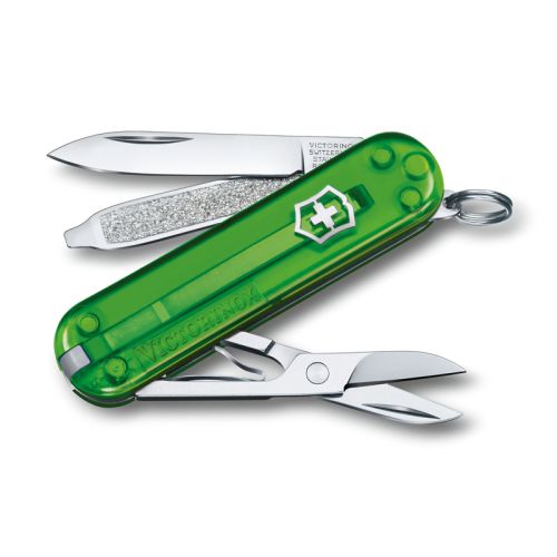 Нож-брелок Classic SD Colors Green Tea VICTORINOX 0.6223.T41G Мультитулы и ножи