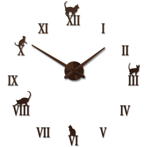 Фото часов Настенные часы 3D Decor Charm Cat Premium BR 014020br-100