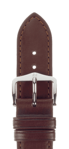 Ремешок Hirsch Merino коричневый 20 мм L 01206070-2-20 Ремешки и браслеты для часов