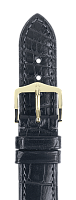 Ремешок Hirsch London черный 18/16 мм L 04307159-1-18 Ремешки и браслеты для часов