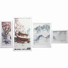 Модульная картина Династия 06-083-06 Зима в Китае
            (Код: 06-083-06) Декор интерьера