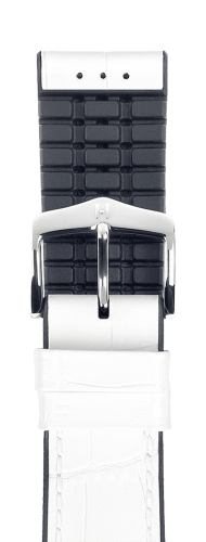 Ремешок Hirsch Paul белый 20 мм L 0925028100-2-20 Ремешки и браслеты для часов