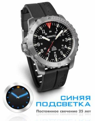 Фото часов Мужские часы TAWATEC Titan Diver Automatic (механика) (300м) TWT.07.86.A1B