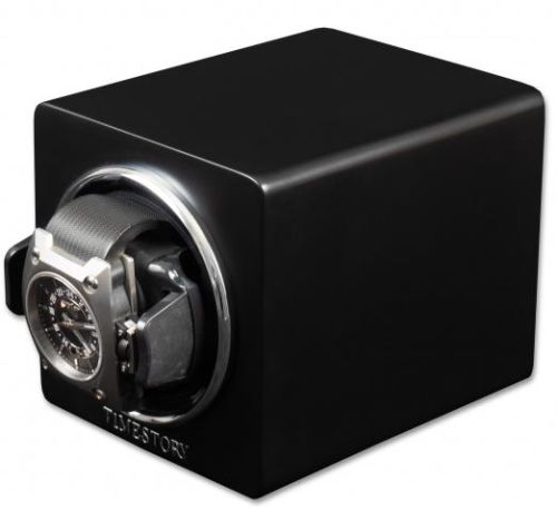 Шкатулка для автоподзавода 1-х часов MAINTAIN 01CUBE-BL Шкатулки для часов и украшений