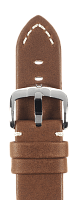 Ремешок Hirsch Ranger коричневый 20 мм L 05402070-2-20 Ремешки и браслеты для часов