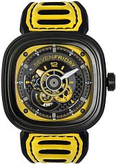 Унисекс часы Sevenfriday P-Series Racing Team Yellow P3B/03 Наручные часы