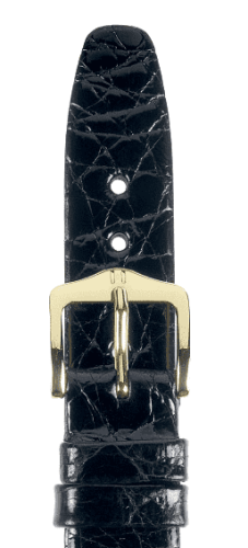 Ремешок Hirsch Prestige черный 12 мм M 02208150-1-12 Ремешки и браслеты для часов