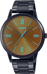 Casio Analog MTP-E600B-1B Наручные часы