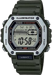 Casio Digital MWD-110H-3A Наручные часы