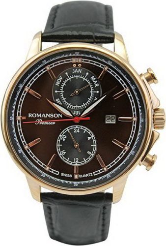 Фото часов Мужские часы Romanson Premier PB3251FMR(BROWN)BK