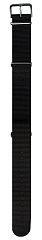 Текстильный ремешок НАТО Traser №97 черный 108628 Ремешки и браслеты для часов