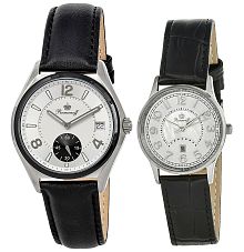 Romanoff Пара модели 10078G1BL-10082G1BL«Romanoff» Наручные часы
