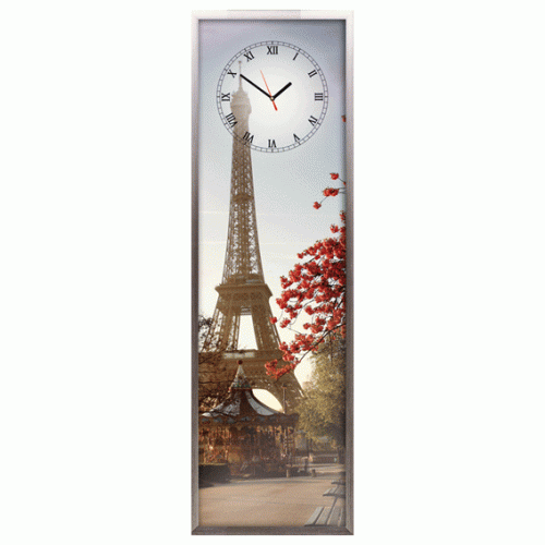Фото часов Настенные часы из песка Династия 03-007 "Весенний Париж"
            (Код: 03-007)