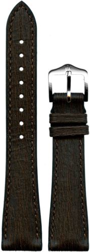 Ремешок Hirsch Bark коричневый 0935045115-2-18 Ремешки и браслеты для часов
