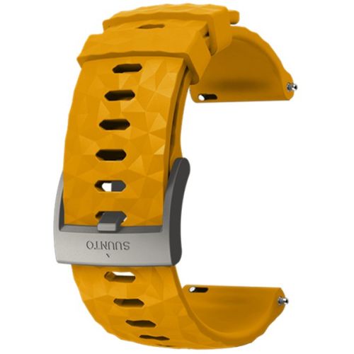 Ремешок Suunto 24mm Explore 1 Silicone Strap Amber Gray SS050012000 Ремешки и браслеты для часов