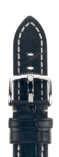 Ремешок Hirsch Knight черный 22 мм XL 10902850-2-22 Ремешки и браслеты для часов