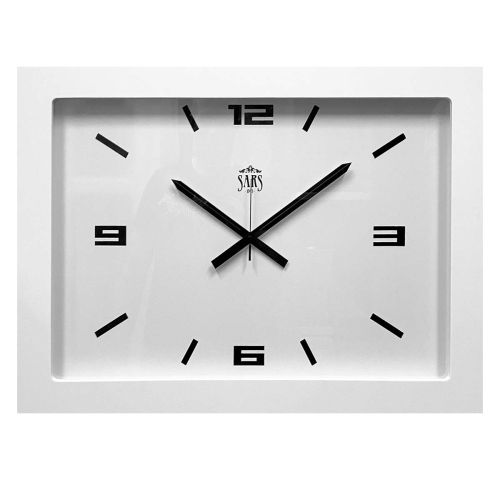 Фото часов Большие настенные часы SARS 0196 White