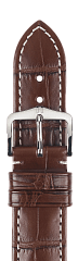 Ремешок Hirsch Connoisseur коричневый 21 мм L 02007119-2-21 Ремешки и браслеты для часов