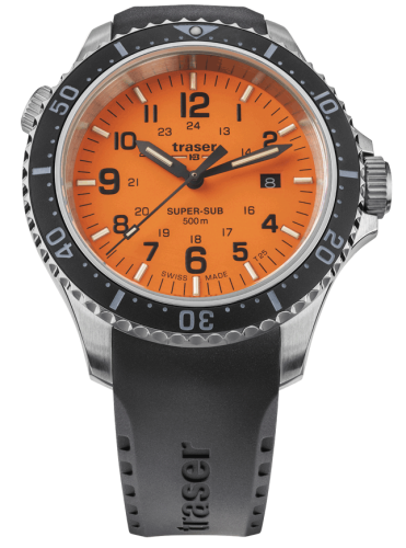 Фото часов Мужские часы Traser P67 Diver Orange 109380
