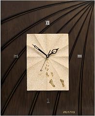 Mado «Уато-о оу суна» (Следы на песке) T065-1 BR (MD-004) Настенные часы