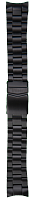 Стальной браслет Traser №107 Officer Chrono 22 mm, черный - 109401 Ремешки и браслеты для часов