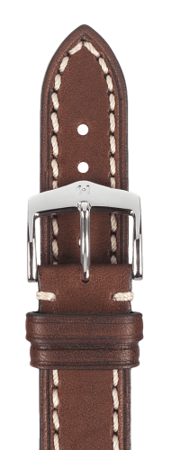 Ремешок Hirsch Liberty Коричневый 22 мм XL 10900210-2-22 Ремешки и браслеты для часов