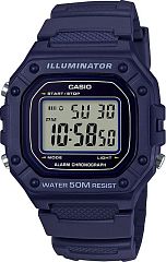 Casio Digital W-218H-2A Наручные часы